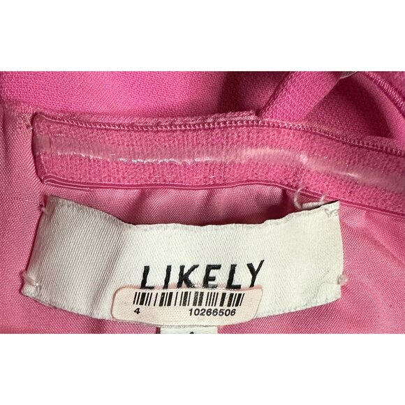 LIKELY Rocky Gown in Pink Sugar Womens Long Maxi Dress - Picture 10 of 14